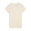 Puma ESS ELEVATED Tee Krem Kadın Kısa Kol T-Shirt