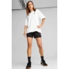 Puma ESS Logo 4 Woven S Siyah Kadın Şort