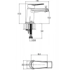 Punto 301 Lavabo Bataryası, Krom A43745