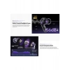 Qcy Melobuds N70 Bluetooth Kulaklık 6.0 - Kablosuz Şarj - Hi-Res-LDAC- Mems Tweeter-FastPair-Çift Cihaz Mor