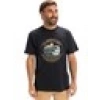 Quiksilver EV THREE SEAS SS Lacivert Erkek Kısa Kol Gömlek
