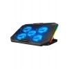 Rampage AD-RC15 SPEAR Siyah 5 Fan 2 USB RGB Işıklı 15-17 Notebook Soğutucu Stand