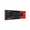 Rampage KB-R57 X-JAMMER Gökkuşağı Aydınlatmalı USB LC Layout Gaming Oyuncu Klavyesi