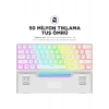 Rampage RADIANT K11 Siyah Type-C Bağlantılı RGB Puding Tuşlu US Layout (ingilizce Q Klavye) Red Switch Gaming Oyuncu Klavye