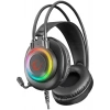 Rampage RM-K27 X-JAMMER Rainbow Ledli PC USB 3.5M PS4-XBOX-Mobile Gaming Oyuncu Mikrofonlu Kulaklık