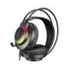Rampage RM-K27 X-JAMMER Rainbow Ledli PC USB 3.5M PS4-XBOX-Mobile Gaming Oyuncu Mikrofonlu Kulaklık