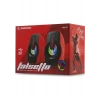 Rampage RMS-G7 Falsetto 2.0 6 Watt 50Hz-20KHz Kırmızı Multimedia 5V USB Speaker