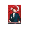 Raşel Kumaş Atatürk Resmi, 200x300 cm Boyut ile Dekoratif