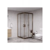 Raumark Bronze Quandrum 6mm Şeffaf Cam Kare Duşakabin