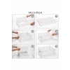 Raylı Elbise Dolap İçi Organizer, 3lü Set ile Üst Üste Dizilebilir Tasarım