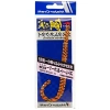 Red Back Single Curly Tai Rubber Nectie TMN-C&S #011 Golden nge