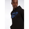 Reebok Rı Ft Big Logo Oth Hood Siyah Erkek Sweatshirt