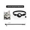 Reflektörlü ve Zilli Kedi Tasması, Airtag Uyumlu, Dayanıklı