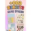 Rengarenk Sticker Kitabı - 24x17 cm, 16 Sayfa Özel Tasarım