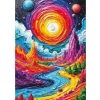 Renk Evreni Temalı 1000 Parça Puzzle ile Eğlenceli Zaman