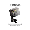 Renkli Ekranlı Güvenilir Klips Tuner, Gitar ve Bas için Hassas Akort