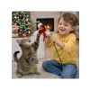 Renkli Kumaş ve Peluş Detaylı Noel Temalı Kedi Oyun Oltası