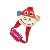 Renkli Monkey Tugger Köpek Oyuncağı