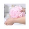 Renkli Peluş Vücut Yıkama Lifi - 3 Adet Yumuşak Temizlik