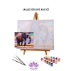 Renkli Sayılarla Boyama Hobi Seti - 50x65 cm