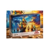 Renkli Yelken Limanı Puzzle, 500 Parça Eğlenceli Aktivite