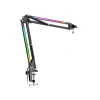 RGB Kontrollü Metal Mikrofon Boom Kolu, Ayarlanabilir