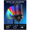RGB Kontrollü USB Mikrofon, Oyun ve Yayın İçin Uygun Tasarım