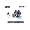 RGB Şerit LED Seti, Uzunluk 5 Metre ve Renk Değiştirme Özellikli