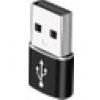 Robor R230 USB Type-C Dönüştürücü - Hızlı Veri Aktarımı, Evrensel Uyum, Kompakt Tasarım, Dayanıklı Yapı, Tak ve Çalıştır Özelliği – Siyah
