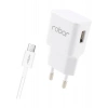 Robor R615 Micro USB Şarj Seti - Kompakt ve Dayanıklı, Tak ve Çalıştır- Beyaz