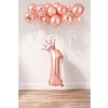 Rose Gold Rakam Folyo Balon ve Konfetili Balon Seti