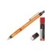 Rotring Visuclick (Min + Silgi + Versatil Kalem) Okul Seti 07Mm Şeffaf Turuncu
