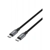 S-Link Armor Cc-0100 100W 1.2 Metre Type-C To Type-C Pd Örgülü Metal Başlıklı Siyah Hızlı Şarj Kablosu