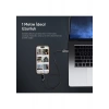 S-Link Armor Led Uc-066 66W 1 Metre Usb To Type-C Pd Örgülü Led Başlıklı Siyah Hızlı Şarj Kablosu