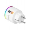 S-Link Sl-03 16A Akım Korumalı Akıllı Priz Rgb Işıklı 2.4 G Wıfı&bt Tuya Destekli