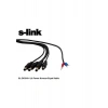 S-Link Sl-Dc610 4 Lü Power Kırmızıvesiyah Kablo