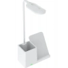 S-link SL-M9054 Siyah TypeC 10W Kablosuz Şarj Cihazı Kalemlikli Masa Lambası