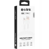 S-Link SL-X203 1 Metre 12W 2.4A Type-C Güvenli Hızlı Data + Sarj Kablosu
