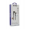S-link Swapp SW-C557 3A - 15 cm Micro Gri Kılıflı Metal -L- Kablo