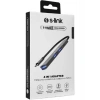 S-link SWV-USBC023 4 in 1 Gri Metal TypeC to 2-USB2.0 USB 3.0, PD Type C Adaptör