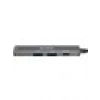 S-Link SWV-USBC024 Macbook Uyumlu 4 In 1 Gri Metal Type-C To 2*usb Usb-C Type-C Çevirici Dönüştürücü