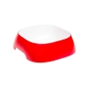 Sağlam Plastik Mama Kabı - Kırmızı - 1,2 L