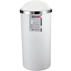 Sallanabilir Kapaklı Çöp Kovası - 35 lt, Beyaz