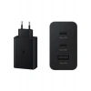 Samsung EP-T6530N Type C & Type A Hızlı Şarj Adaptörü Üçlü (65W - 25W - 15W) - Siyah
