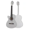 Sap Ayarlı Beyaz Klasik Gitar 4/4 Yetişkin Boy Full Set