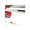 Sarman Kedi Sticker, Arabalar için Eğlenceli Dekor