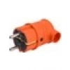 Schneider Bylion Kaucuk Eğik Fiş 1X16