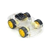 Şeffaf 4WD Çok Amaçlı Mobil Robot Platformu