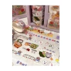 Şeffaf Kutu ile Sticker ve Washi Bant Seti, 4lü