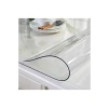 Şeffaf Masa Örtüsü, 90cm x 150cm Ölçülerinde Kalın PVC Koruyucu
